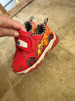 Disney Cars Lightning McQueen Kids Sneakers