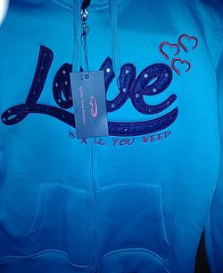 New zip up hoodie