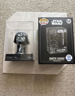 Star Wars Darth Vader medal Funko Pop