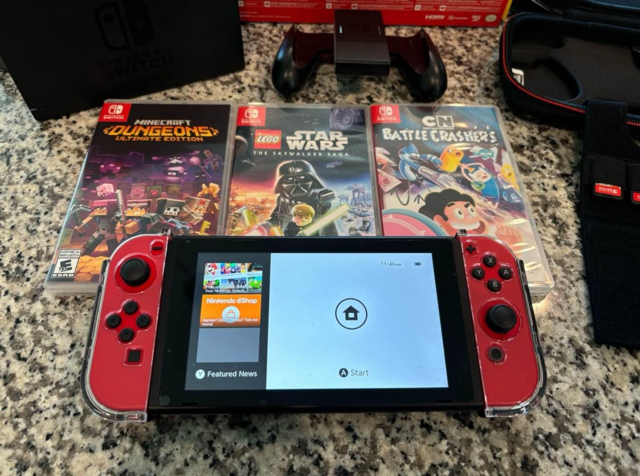 Nintendo Switch w/ games & Extras!