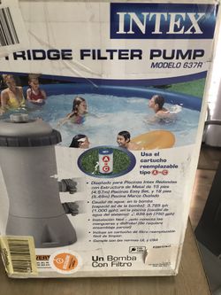 Intex pool pump