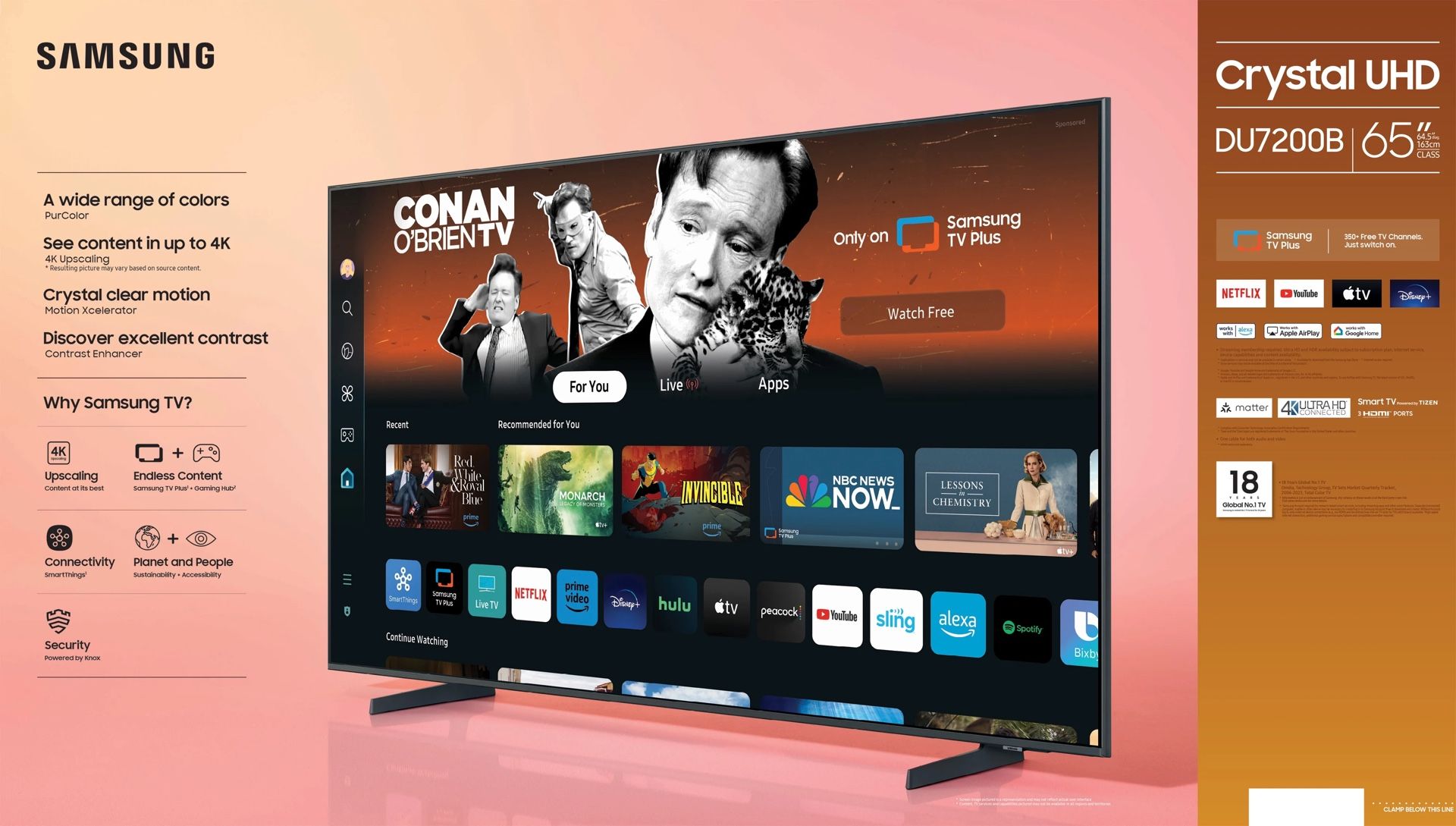 65 Inch Samsung TV