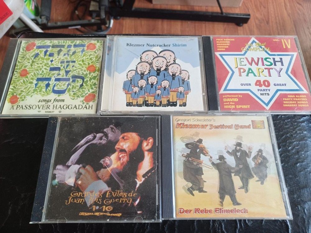 ASHKENAZI JEWISH MUSIC CDS 💿 BUNDLE $50 FINAL PRICE SAME DAY SHIPPING