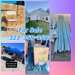 New Chairs, Tables & Canopies For Sale