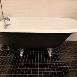 Barclay 55” Cast Iron Roll Top Tub
