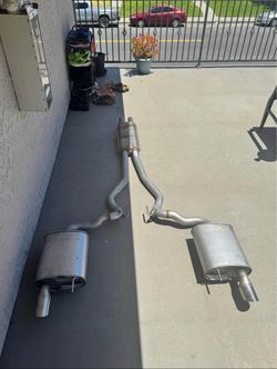 2024 Mustang GT stock exhaust S650
