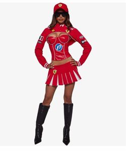 Dolls Kill F1 Formula 1 Race Car Driver Costume Set