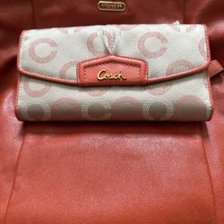 Coach Orange Madison Bag - NEW