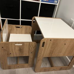 kids chair and table 