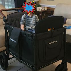 WONDERFOLD W4 Luxe Stroller Wagon (4 Seater) 