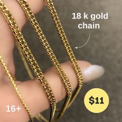 18 K Gold Chain 