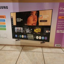Brand New Samsung 55" Crystal UHD UN55U8000F 4K Smart TV