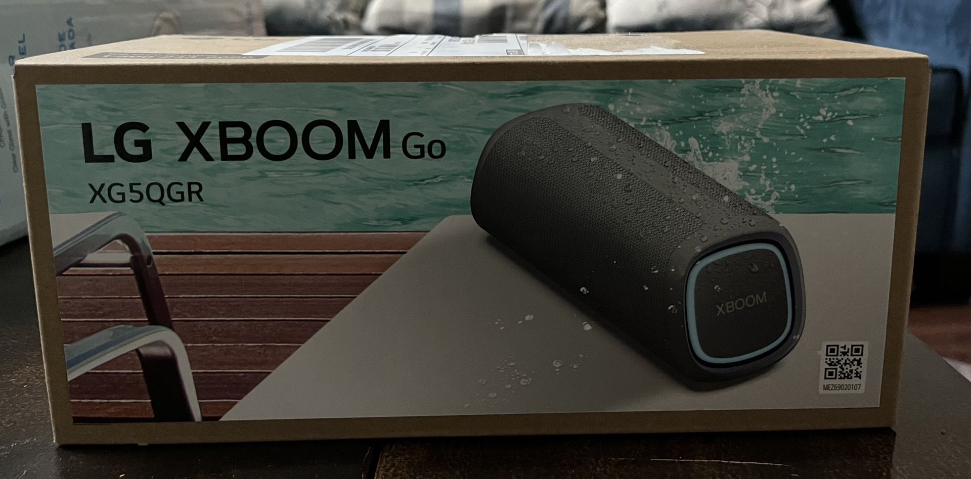 LG XBOOM Go XG5 Portable Bluetooth Wireless  Waterproof Speaker Gray New Sealed