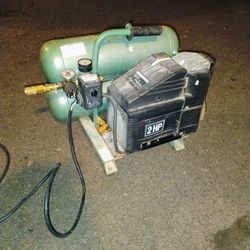 Hitachi Corded Air Compressor Hand Tool Air Line