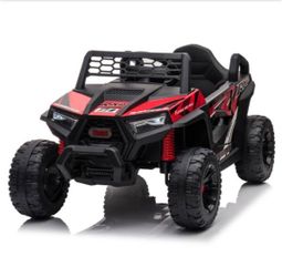 12-Volt Kids Ride On UTV Electric Car Battery Powered Vehicle with Music and LED Lights,