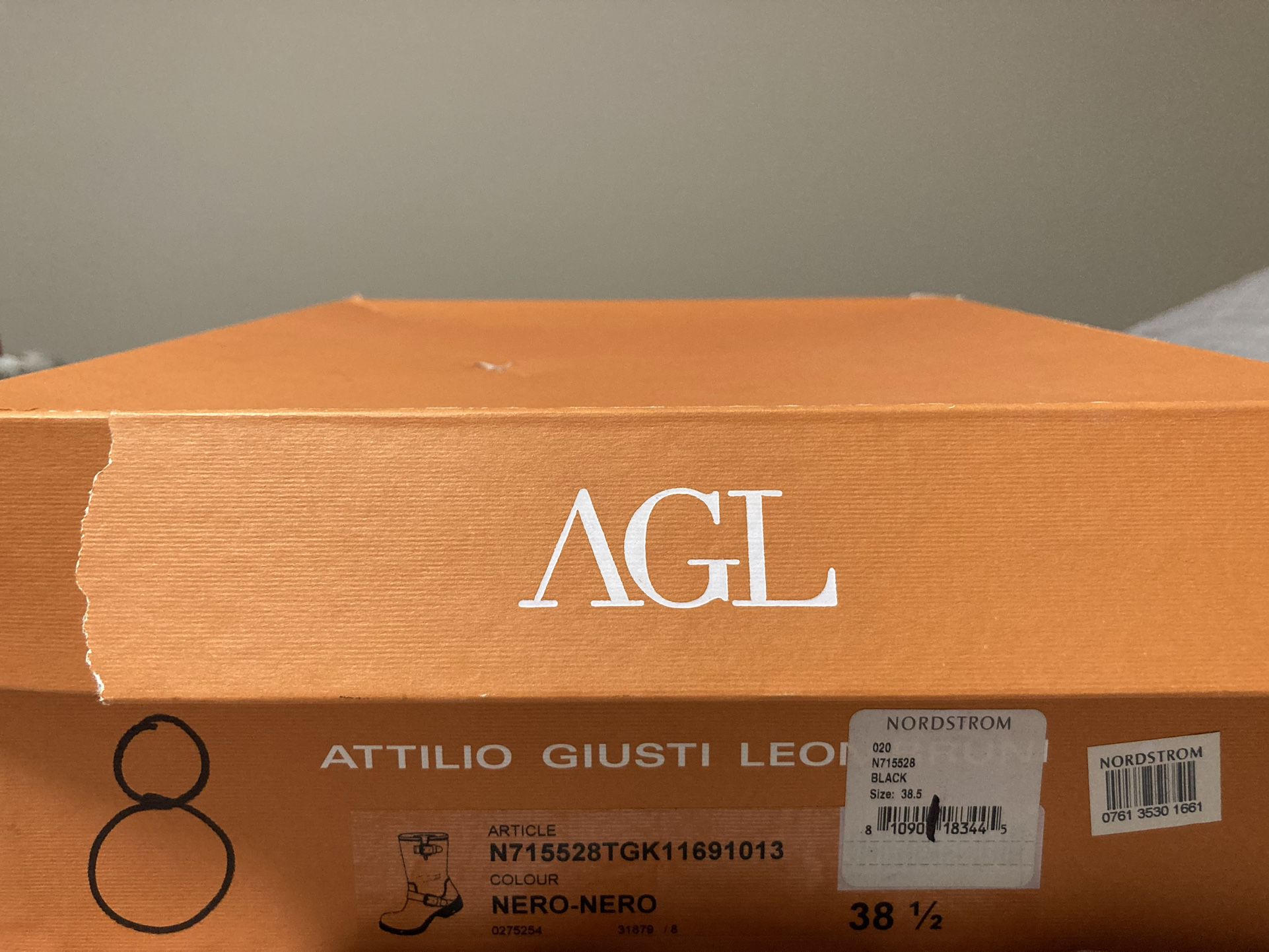 AGL (Attilio Giusti Leombruni) Boots - Brand New 