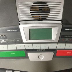 Pro-Form Treadmill Completely Re-built With New Belt Buy Authorized Repair Service.  Good As New.