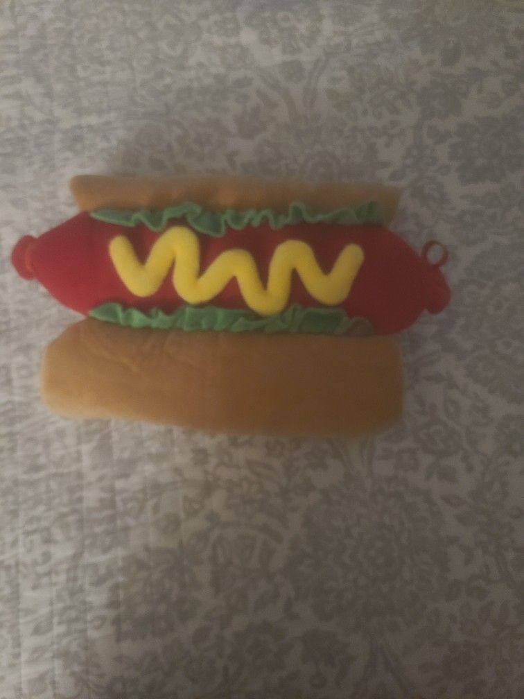 Hot Dog Costume for Small Dog