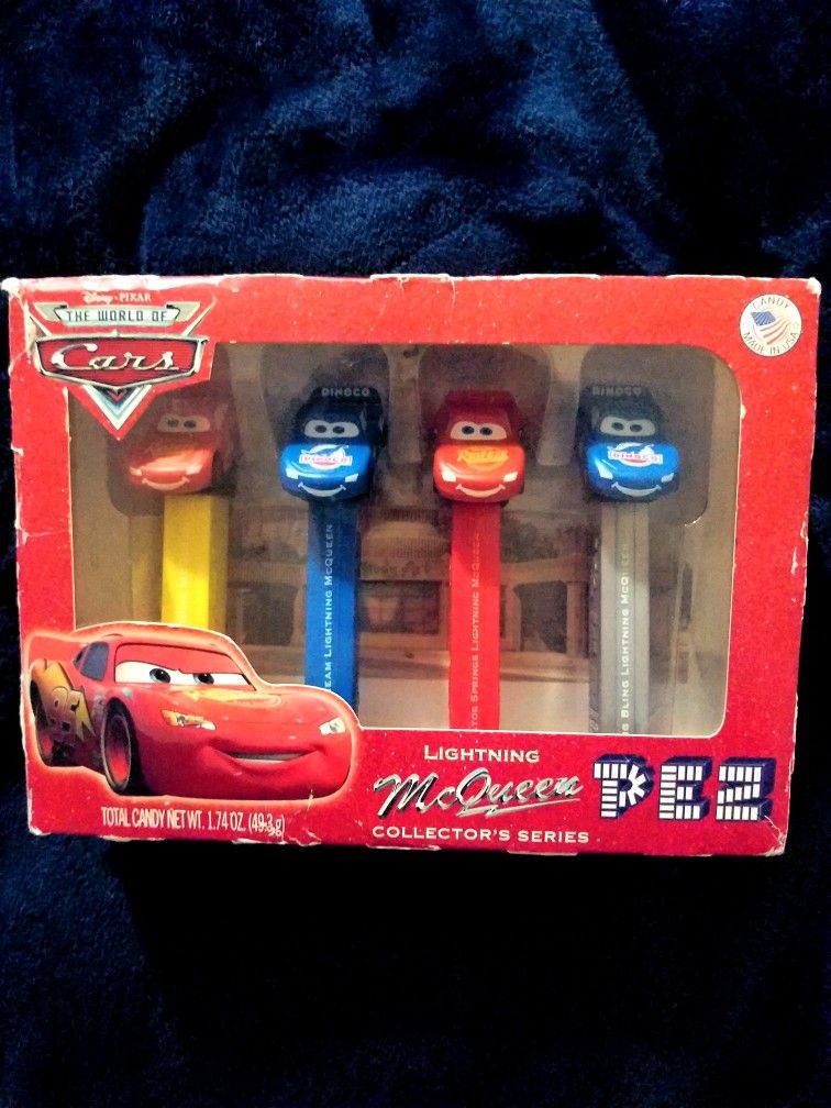 DISNEY CARS PEZ COLLECTORS SET