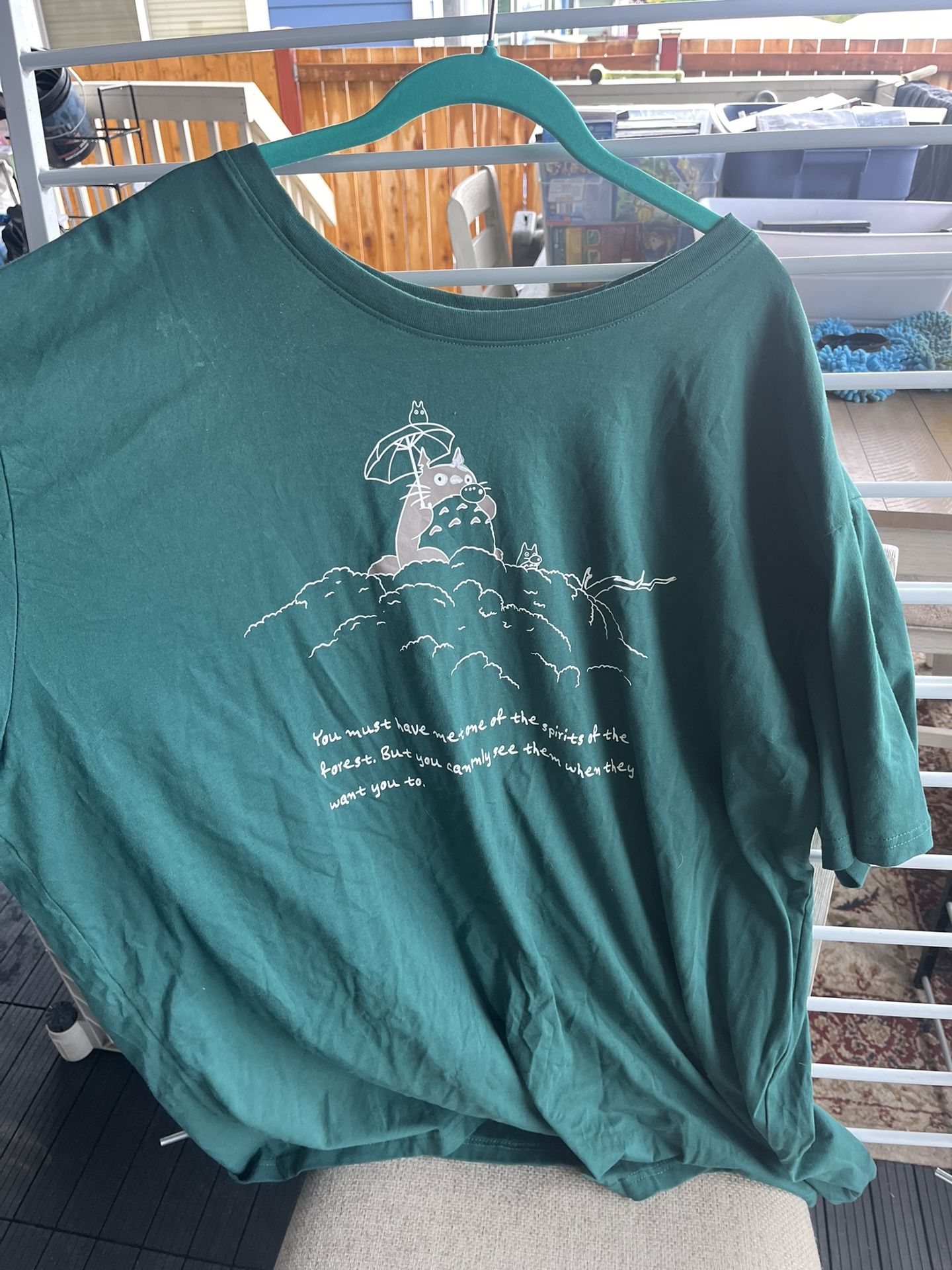 Totoro Green Shirt