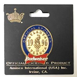 1996 Official Sponsor Of The Olympic Games Budweiser 
