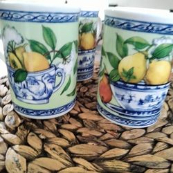 fine Bone china tasas