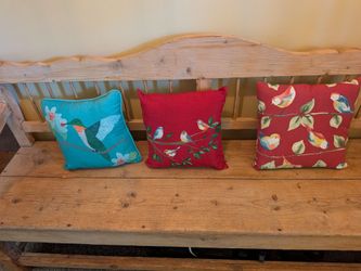 3 x Outdoor Pillows