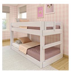 Max And Lily Low Farm House Bunk Bed