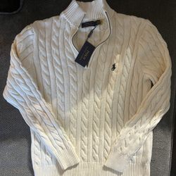 Quarter Zip Ralph Lauren Size M And Size L