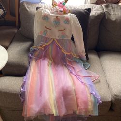 Unicorn Girls Dress