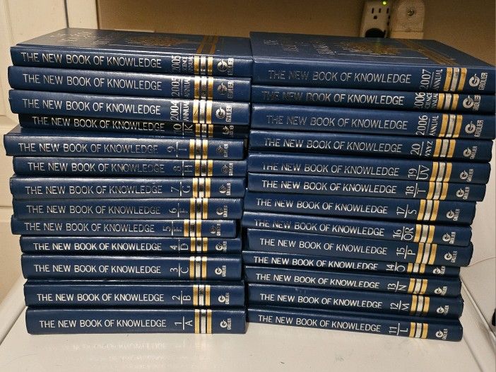 THE NEW BOOK OF KNOWLEDGE COMPLETE SET