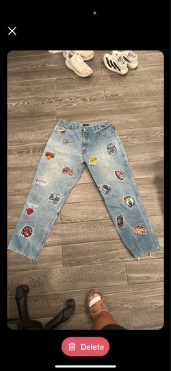 Unk nba jeans vintage