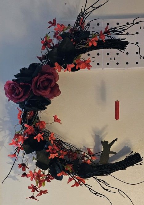 Handmade Moon Wreath