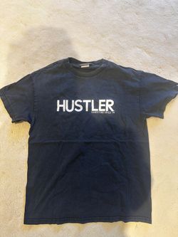 Vintage Hustler 1974 T Shirt Official Y2K Medium Distressed