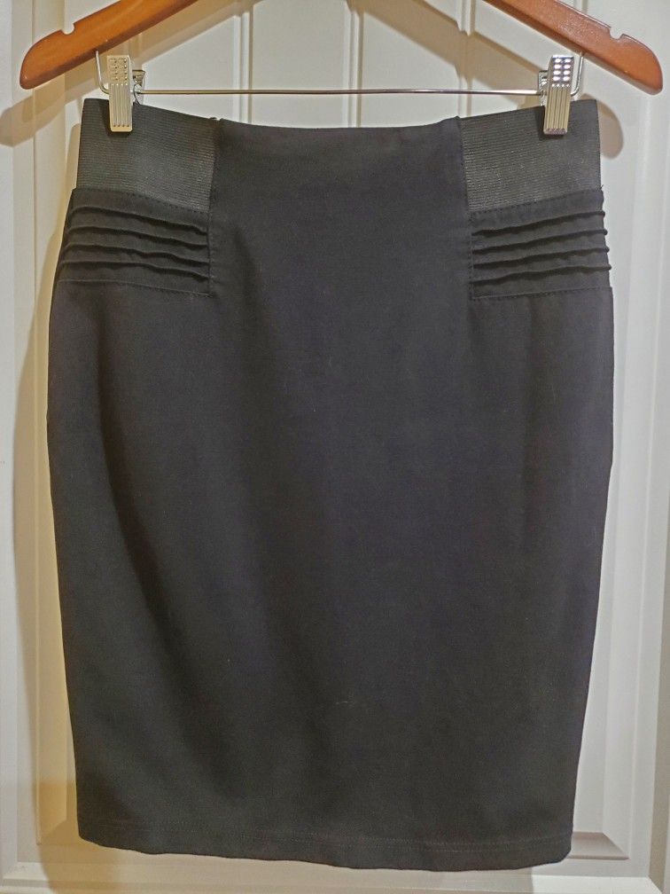 Black Pencil Skirt 