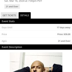 Maz Jobrani Ticket 3/16