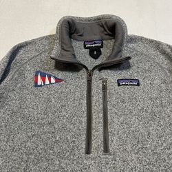 Patagonia Better Sweater 1/4 Zip Lake Champlain Yacht Club Men’s Size Small