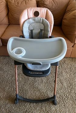 Rose Pink, Maxi-Cosi Minla 6-in-1 High Chair
