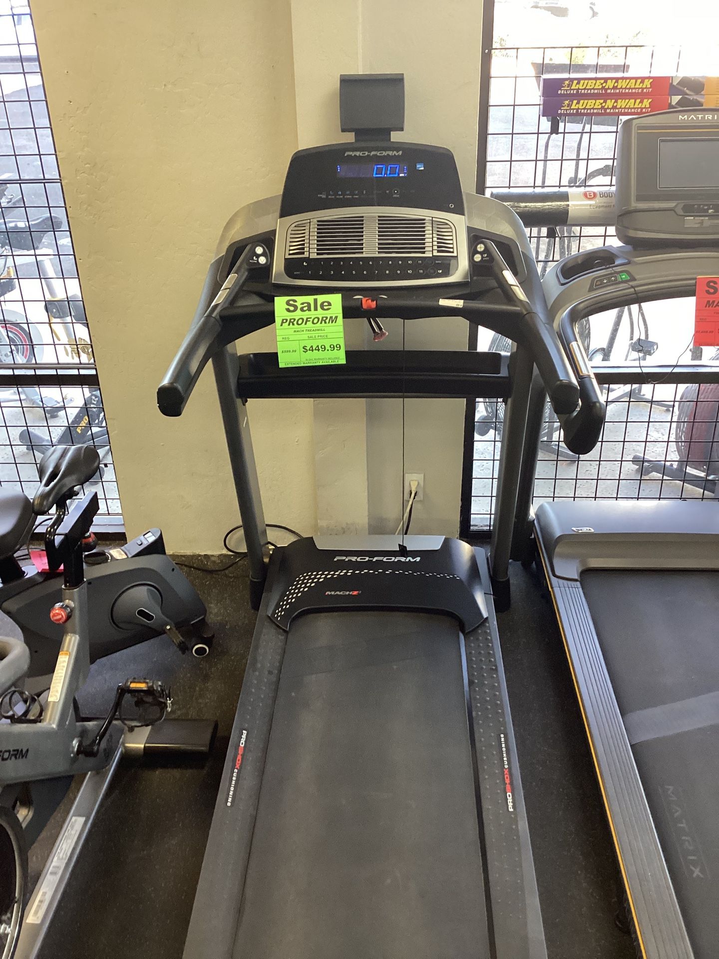 Proform Mach Z3 Heavy Duty Folding Treadmill With Warranty