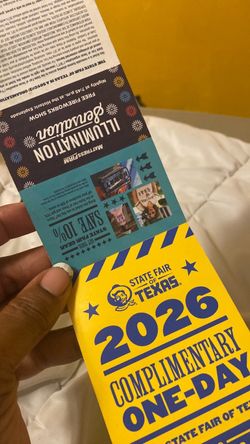 2 tickets to the fair!!!