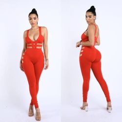 Cut Out Jumpsuit 
