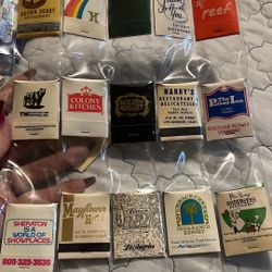 Vintage matchbooks 