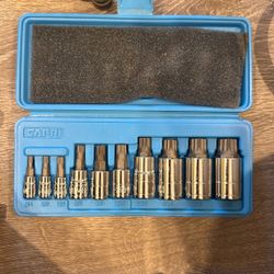 Capri Tools XZN Triple Square Bit Socket Set