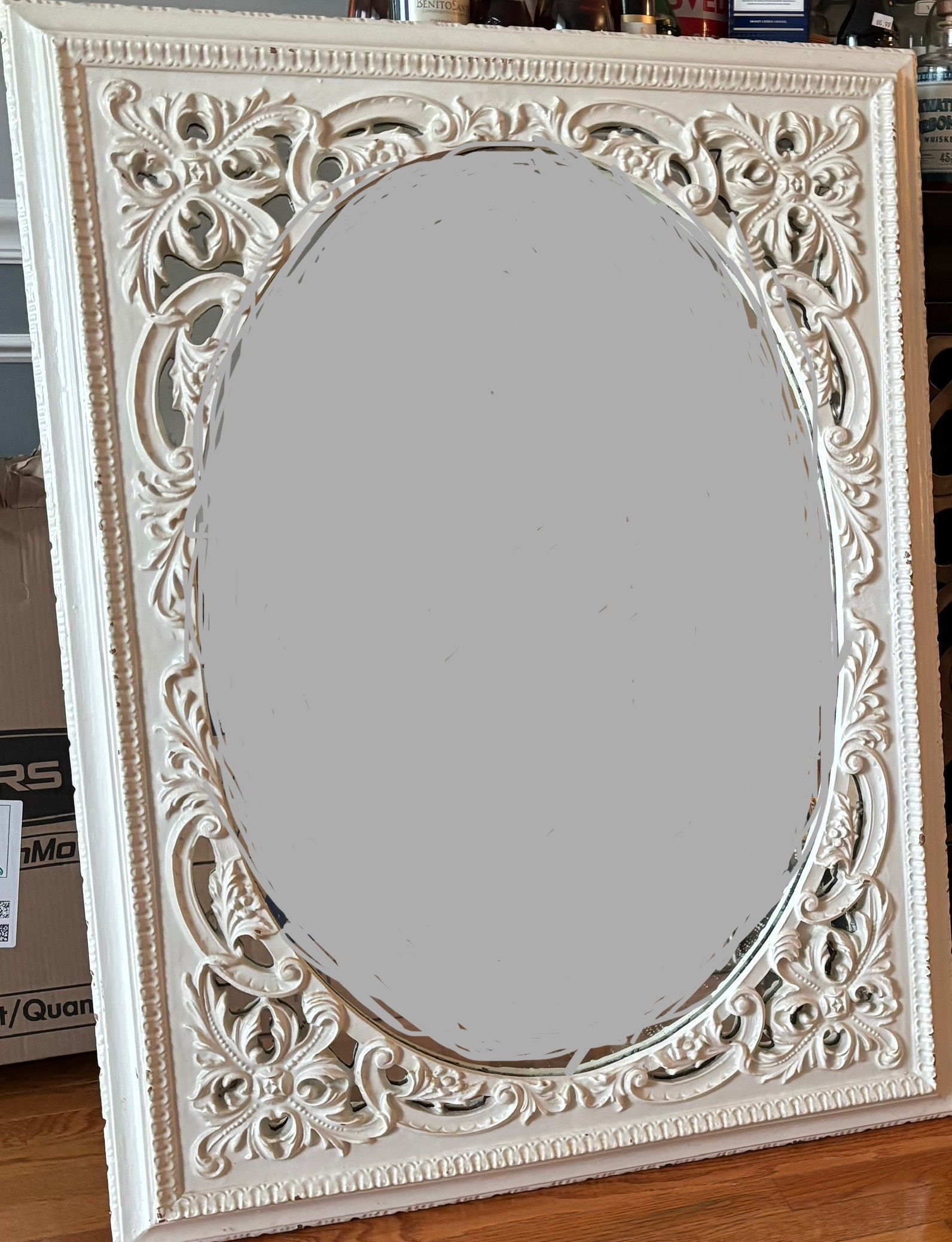 Vintage Ornate Mirror