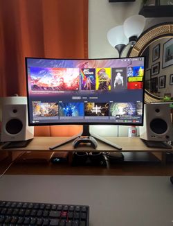 Alienware 4k 240hz OLED gaming monitor w/ speaker system