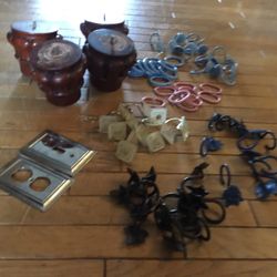 Accessories For Shower Curtains , And Four Sofa, Chairs Legs