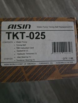 Aisin TKT-025 timing belt and waterpump kit