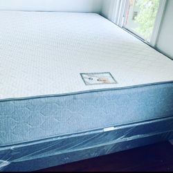 MATTRESS+BOX Queen Foam MIDIUM 11”thick Comfort+Quality Brand New In Plastic Delivery 🚚 Available FINANCE 