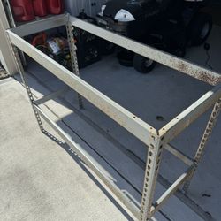 Metallic Adjustable Shop Shelf
