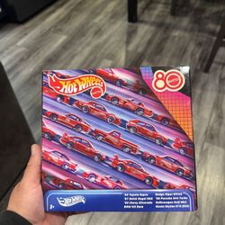 Hot Wheels 2025 Silver Series Mattel 80th Anniversary Box Set - 8 pack 